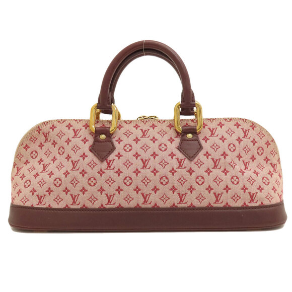 Louis Vuitton Alma Ron Cherry Red Monogram Handbag - Picture 2 of 10